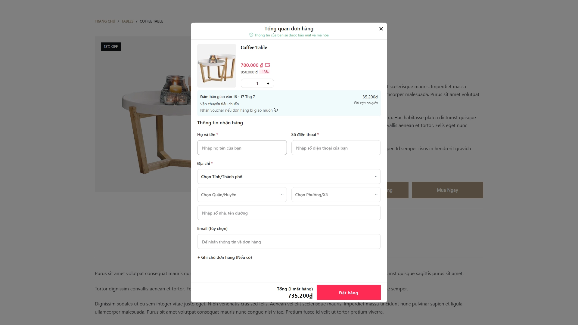 Form Popup